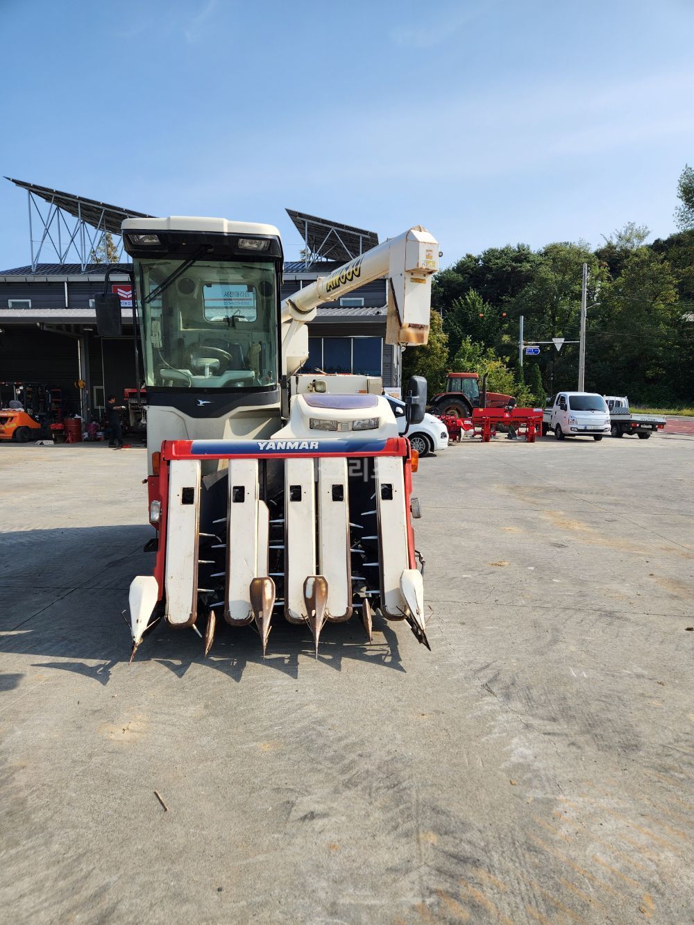 얀마 콤바인 AW580 (5조식)