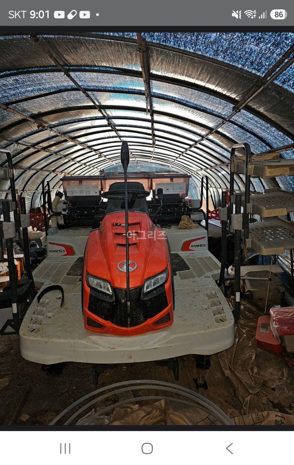 Kubota Rice transplanter KNW6S-GS (6Rows)