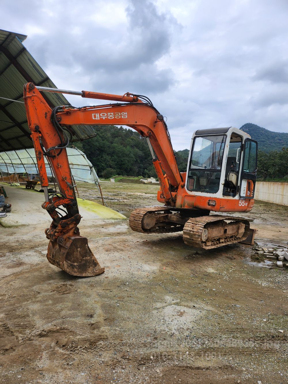 대우 굴삭기 S55VGS (5.5톤)
