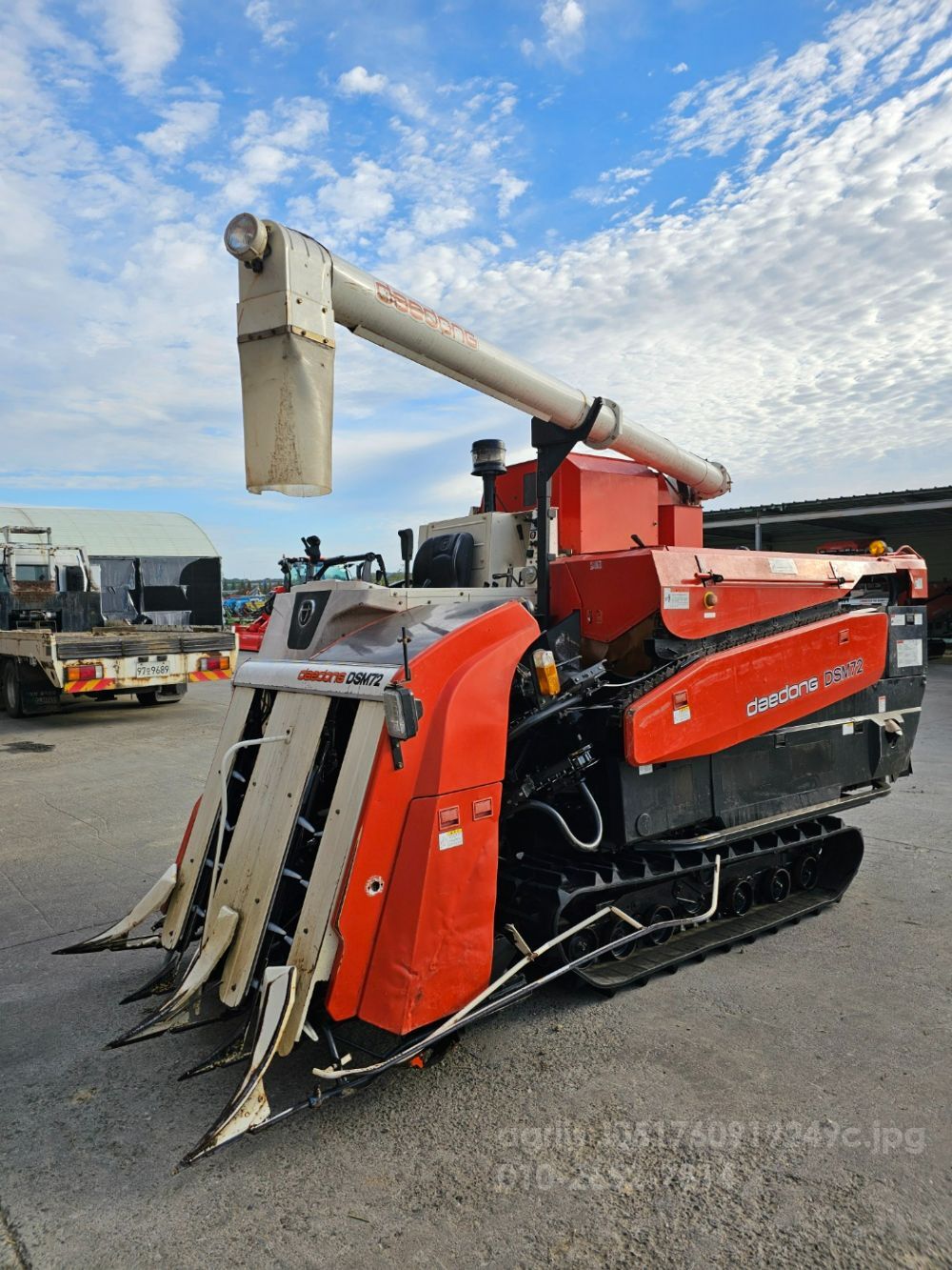 대동 콤바인 DSM72 (4조식)