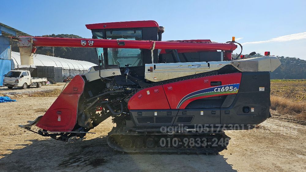 TYM 콤바인 CX695G (6조식)