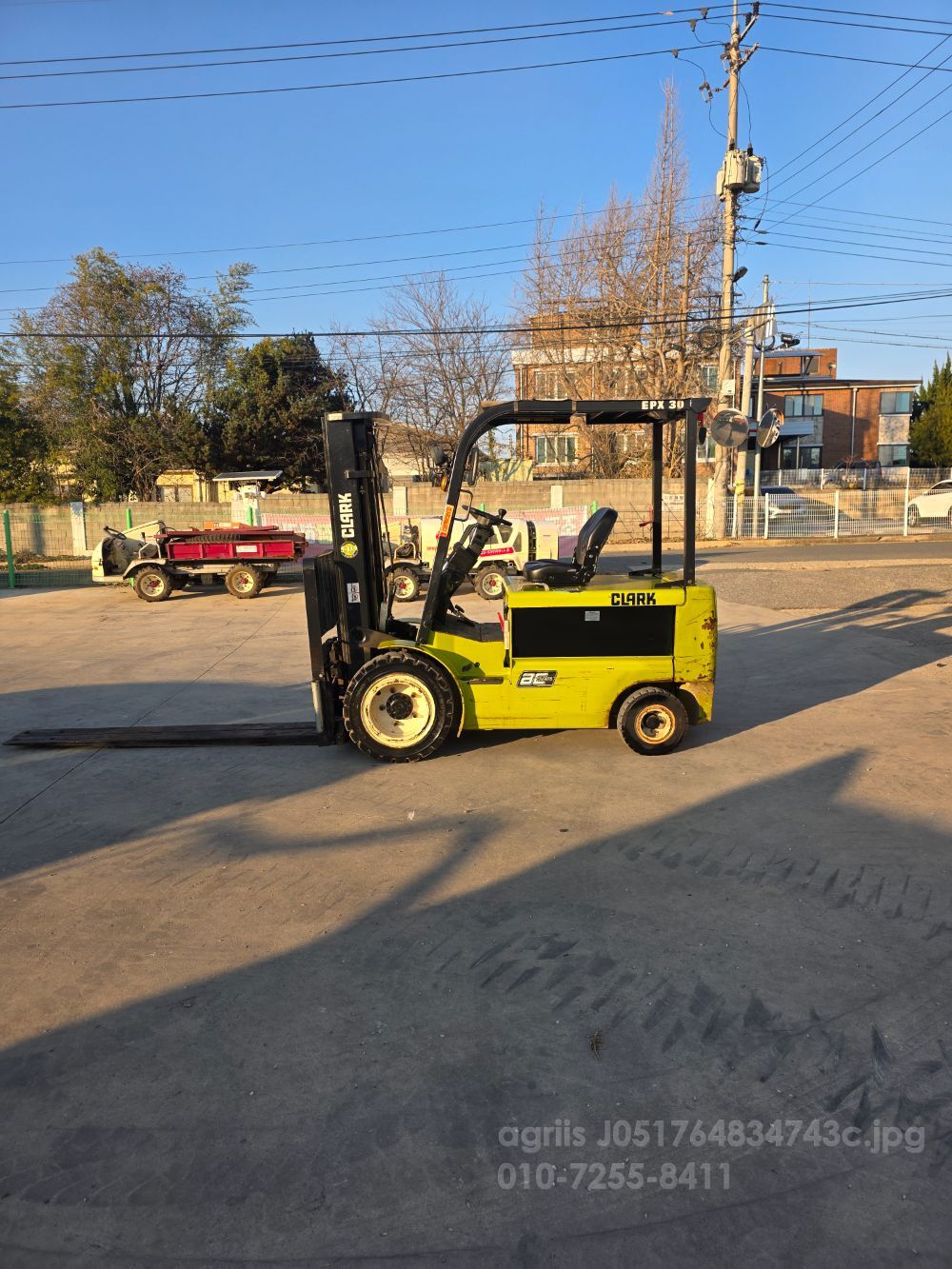 Clark Forklift 전기 3톤전동 (3톤)