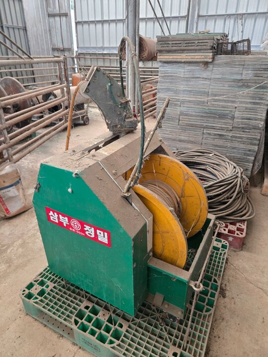삼부정밀 호스릴권취기 자동릴호스권취기
