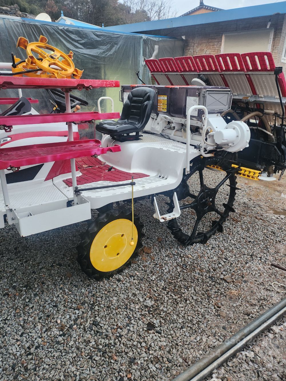 Yanmar Rice transplanter VP60DX (6Rows) 뒤우측면