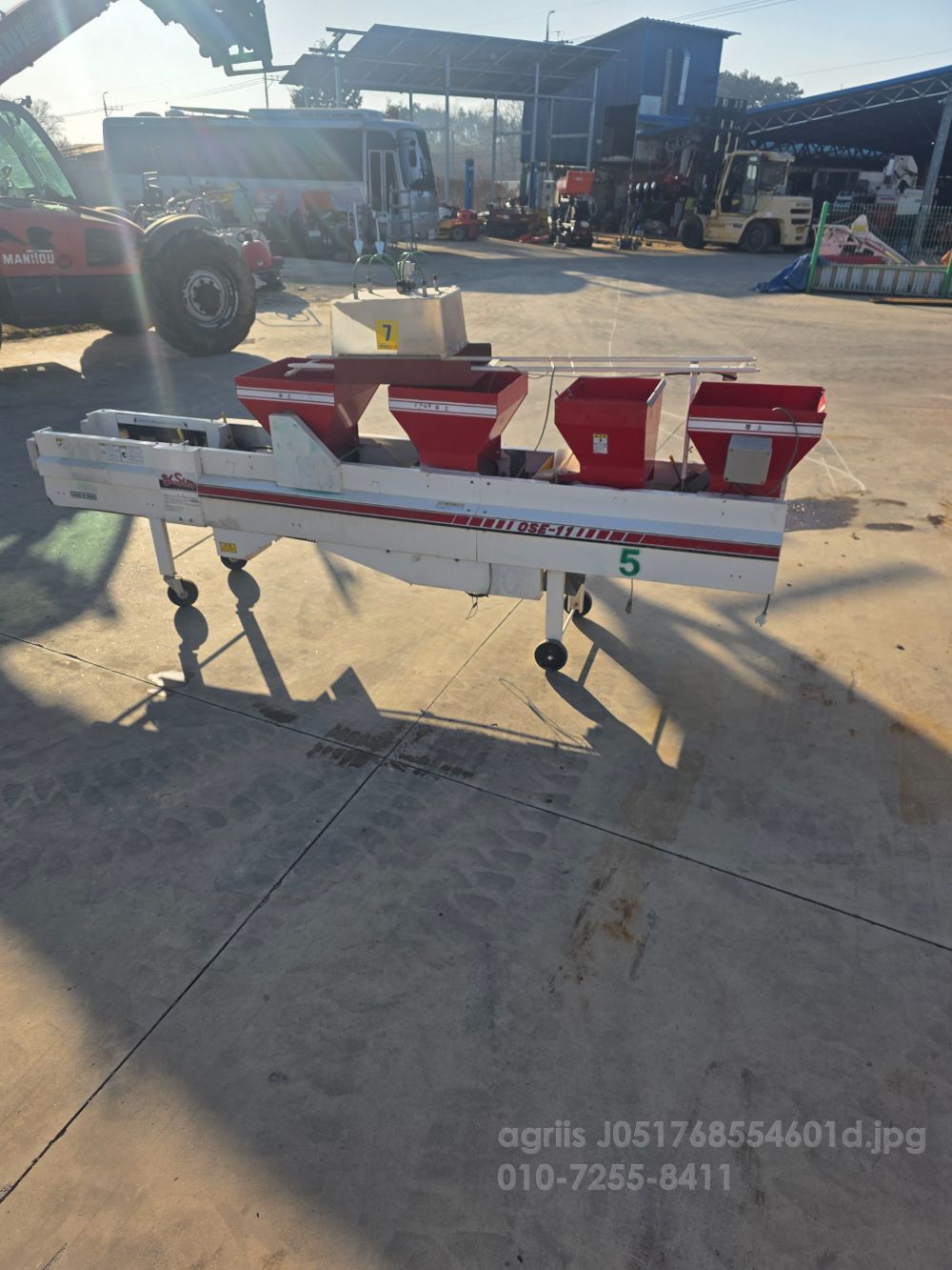 구보다 파종기 JS-600(OSE-11) 뒤우측면