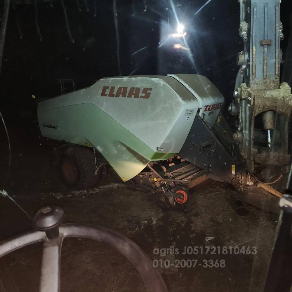 아세아 원형베일러 claas 3300