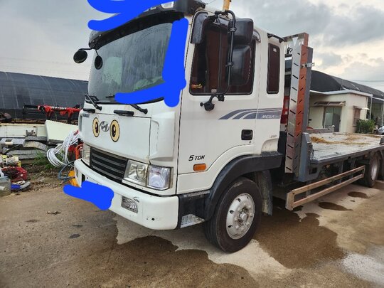 현대 한국쓰리축4.5톤앞축 상현모터스 셀프 적재함