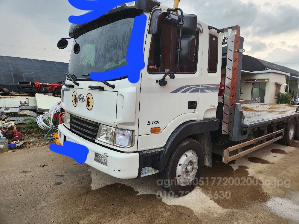 Hyundai 한국쓰리축4.5톤앞축 상현모터스 셀프 적재함 