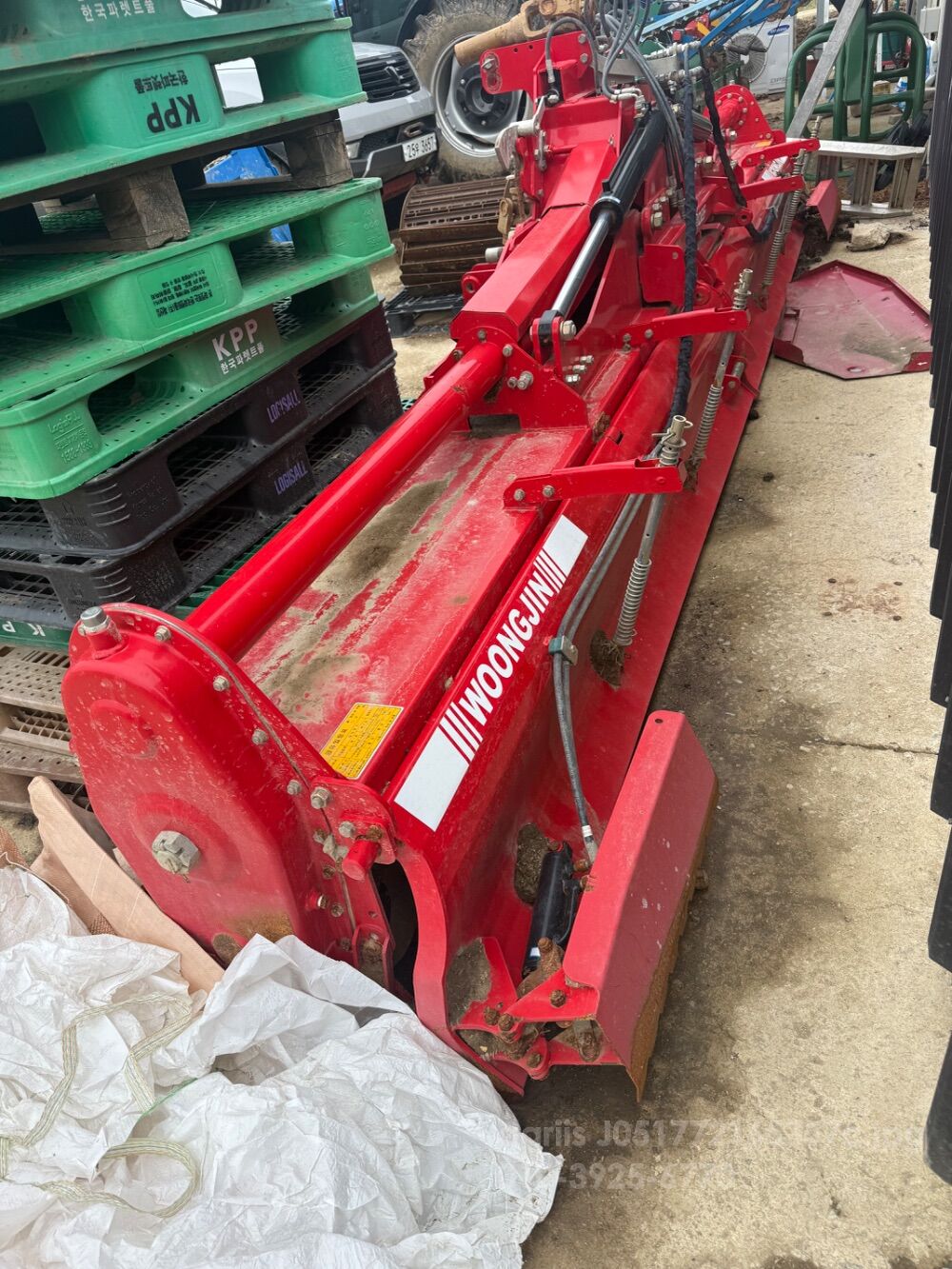 웅진기계 로타리 WJ502F (경폭502cm)