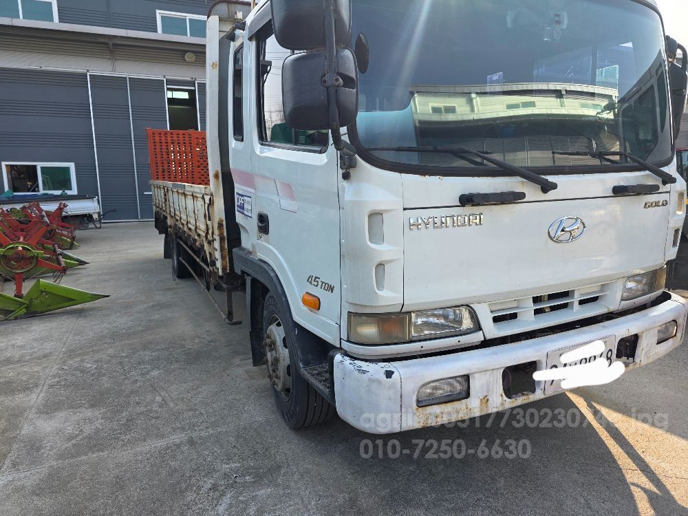 Hyundai 4.5톤트럭 성실자동사다리 