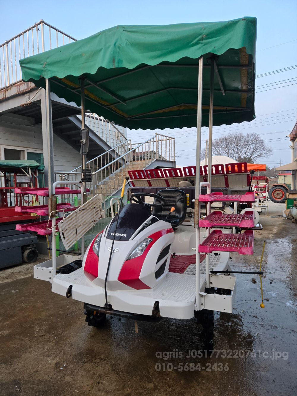 Yanmar Rice transplanter YR6D (6Rows)