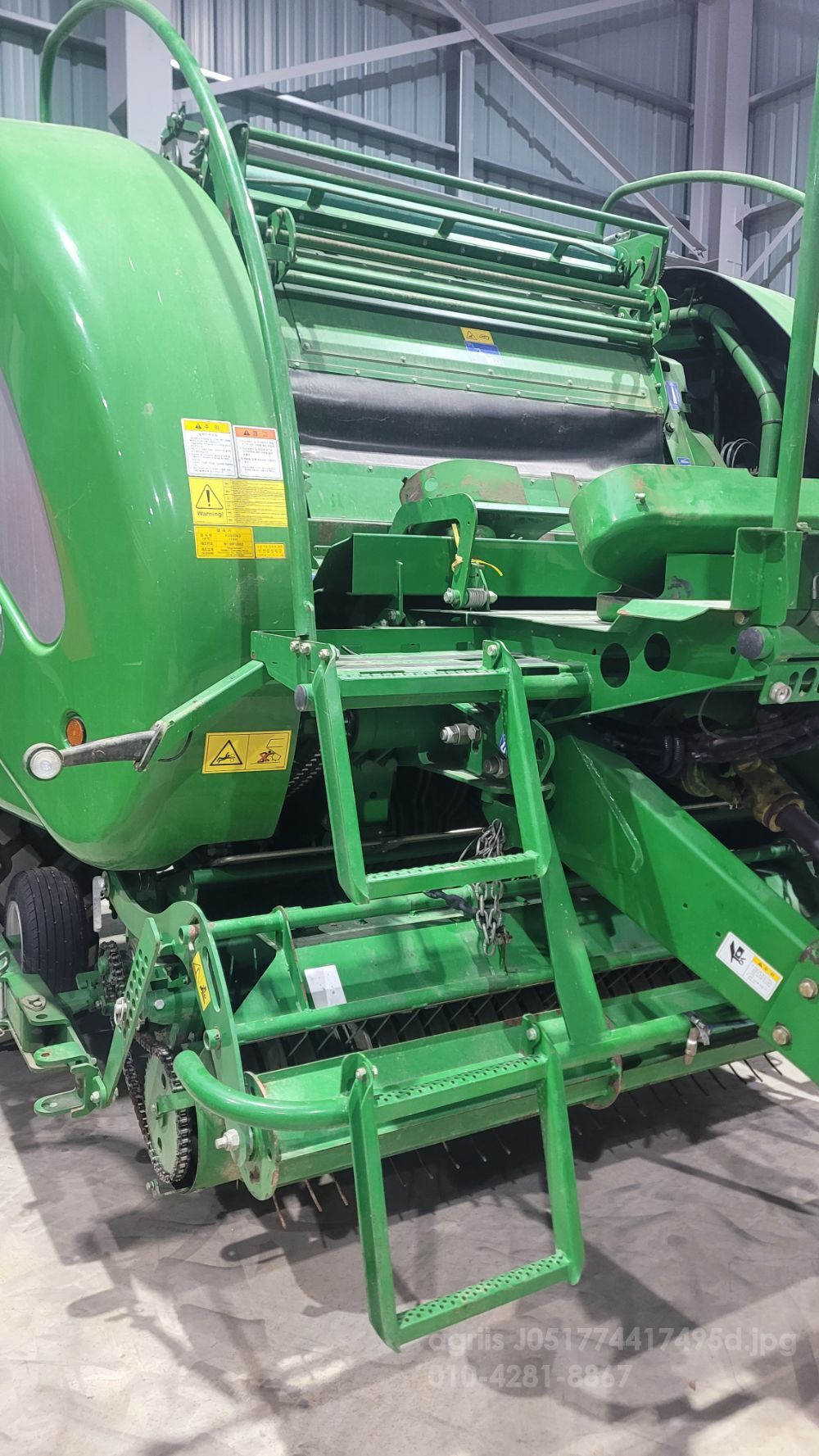 Round Baler FUSION3  뒤우측면