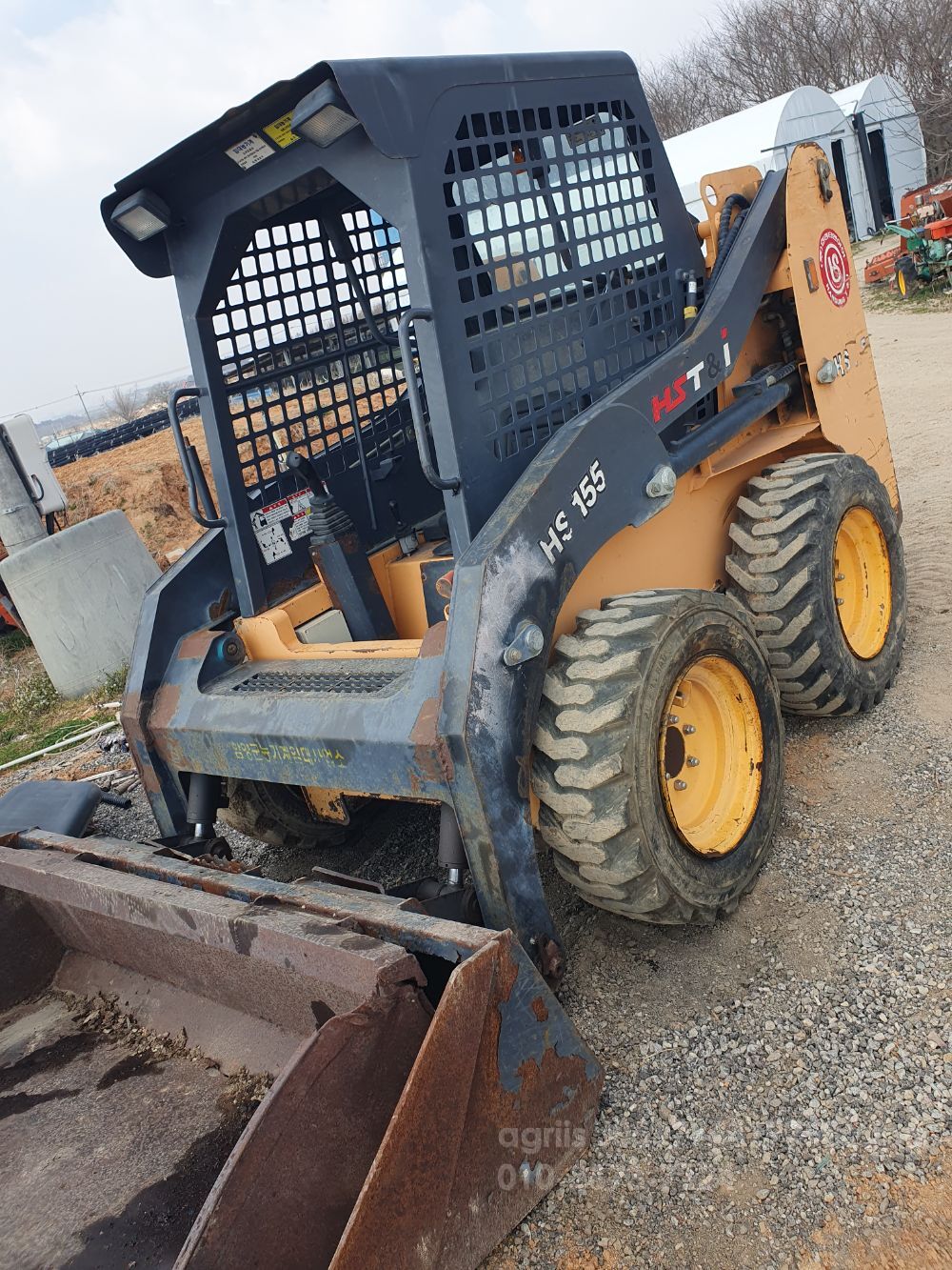  Skid steer loader 한성티엔스기로더 