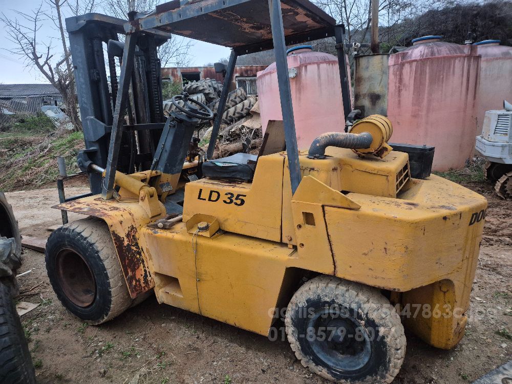  Forklift 3단리프트 자동발 (3.5톤)