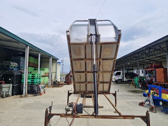  1톤 트럭용 탈부착 덤프 적재함 (스텐 재질  트럭용 덤프