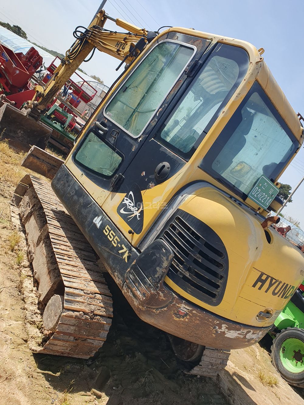  Excavator 현대555-7 (5.5톤)