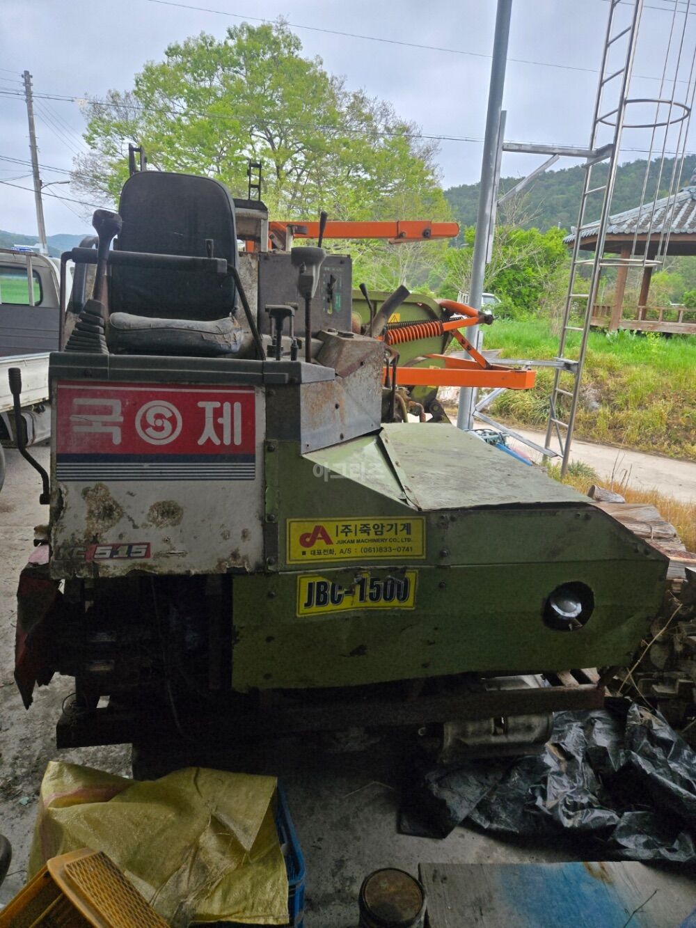 죽암 볏짚 절단기 Jbc-1500