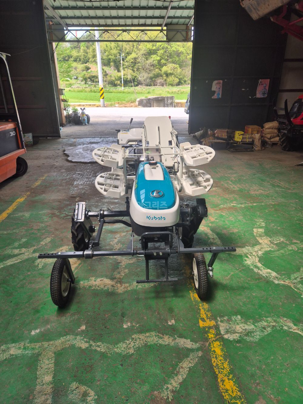 구보다 야채이식기 야채이식기 뒤우측면