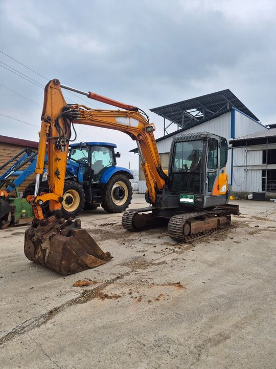  Excavator 두산 DX55 02 2010년식 (5.5톤) 앞좌측면