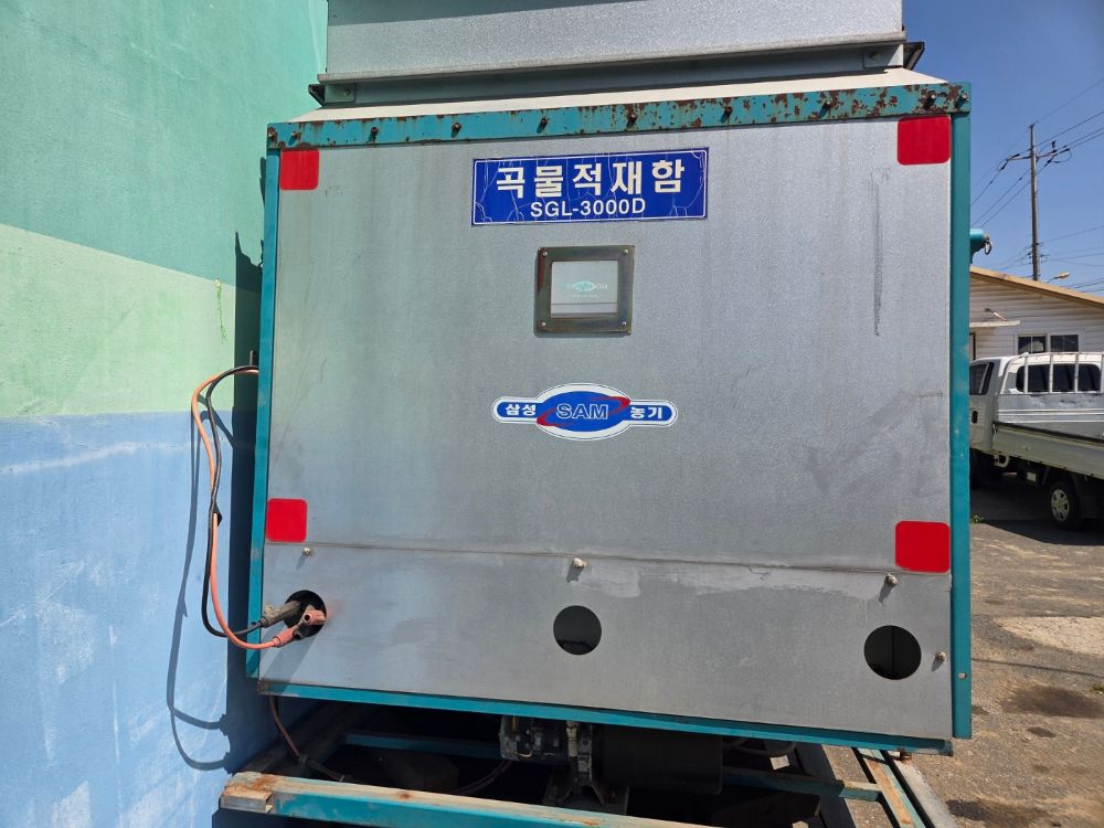  1톤차량용 곡물적재함 유압덤프식 