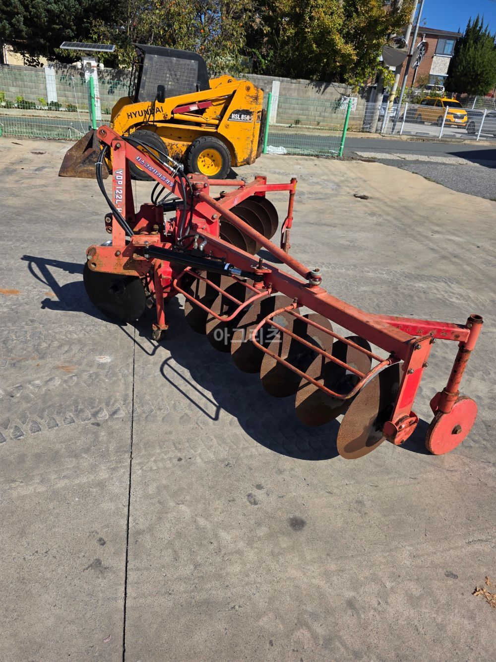  원판쟁기(12련) YDP122L-H  뒤우측면