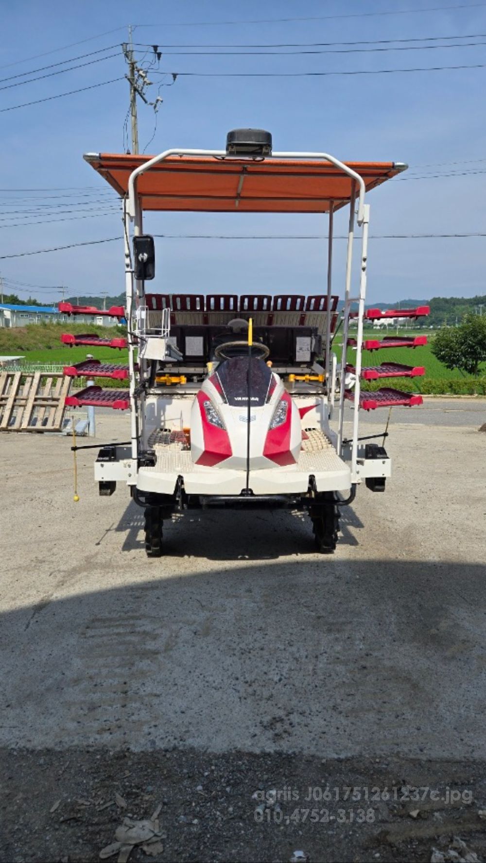 Yanmar Rice transplanter YR6DZAG (6Rows)