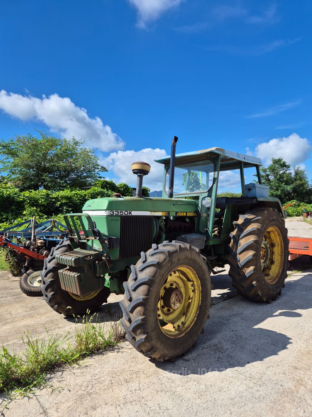 존디어 트랙터 3350K (106마력)