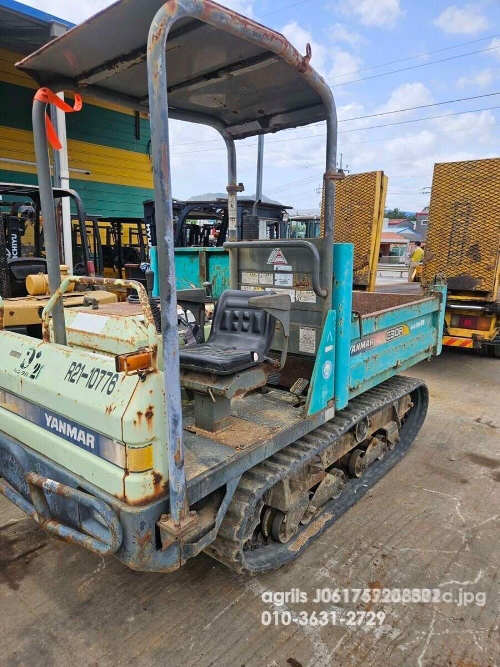 얀마 궤도형 덤프캐리어 C30R C50R