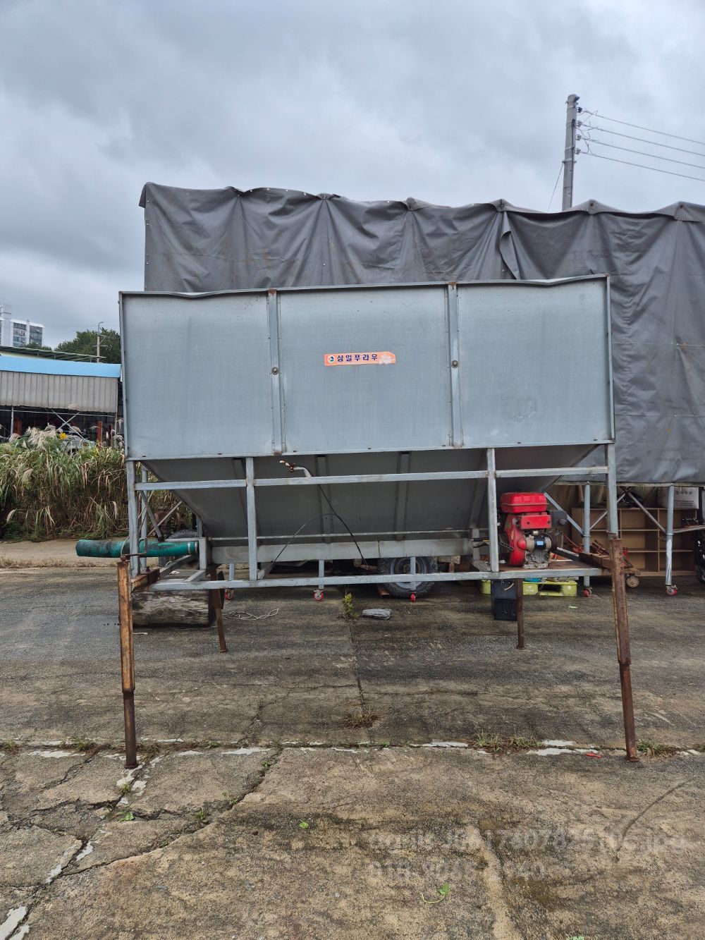 삼성 푸라우 곡물 적재함 1톤 곡물적재함