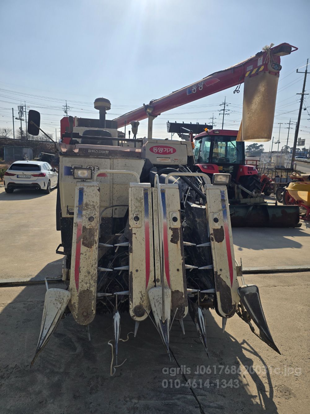 TYM Combine Harvester C704G (4Rows)