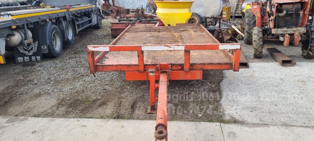 웅진 6조콤바인 추레라  트레일러 웅진 6조용 추레라