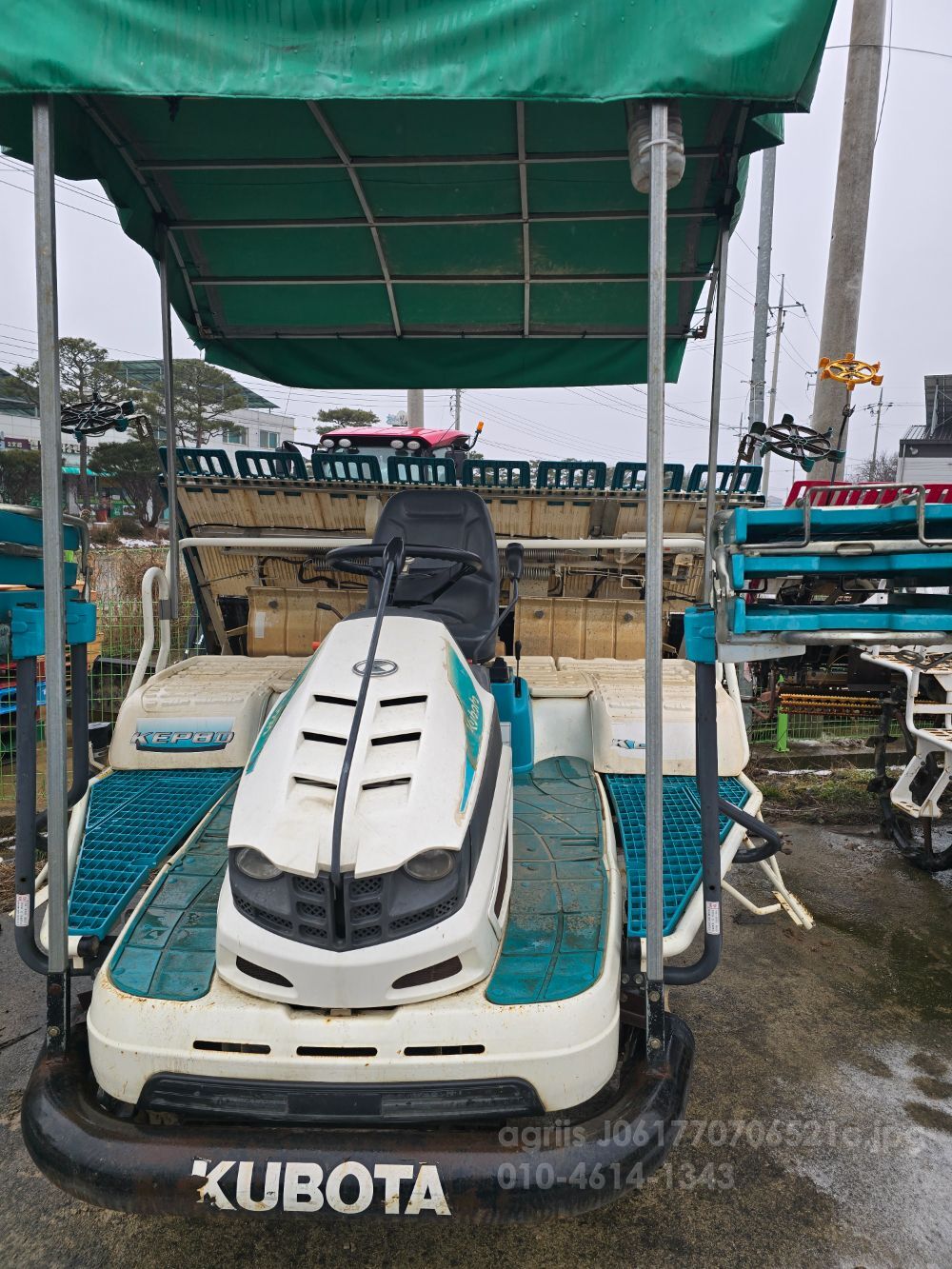 Kubota Rice transplanter KP8D (8Rows)