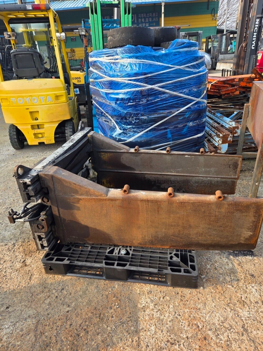 3톤 지게차 베일 클램프