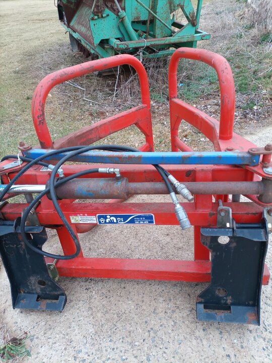  송현확장형스키드로더용Bale Gripper 스키드로더용집게 
