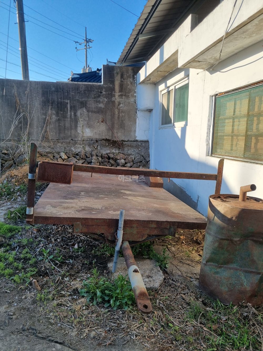  트레일러 콤바인