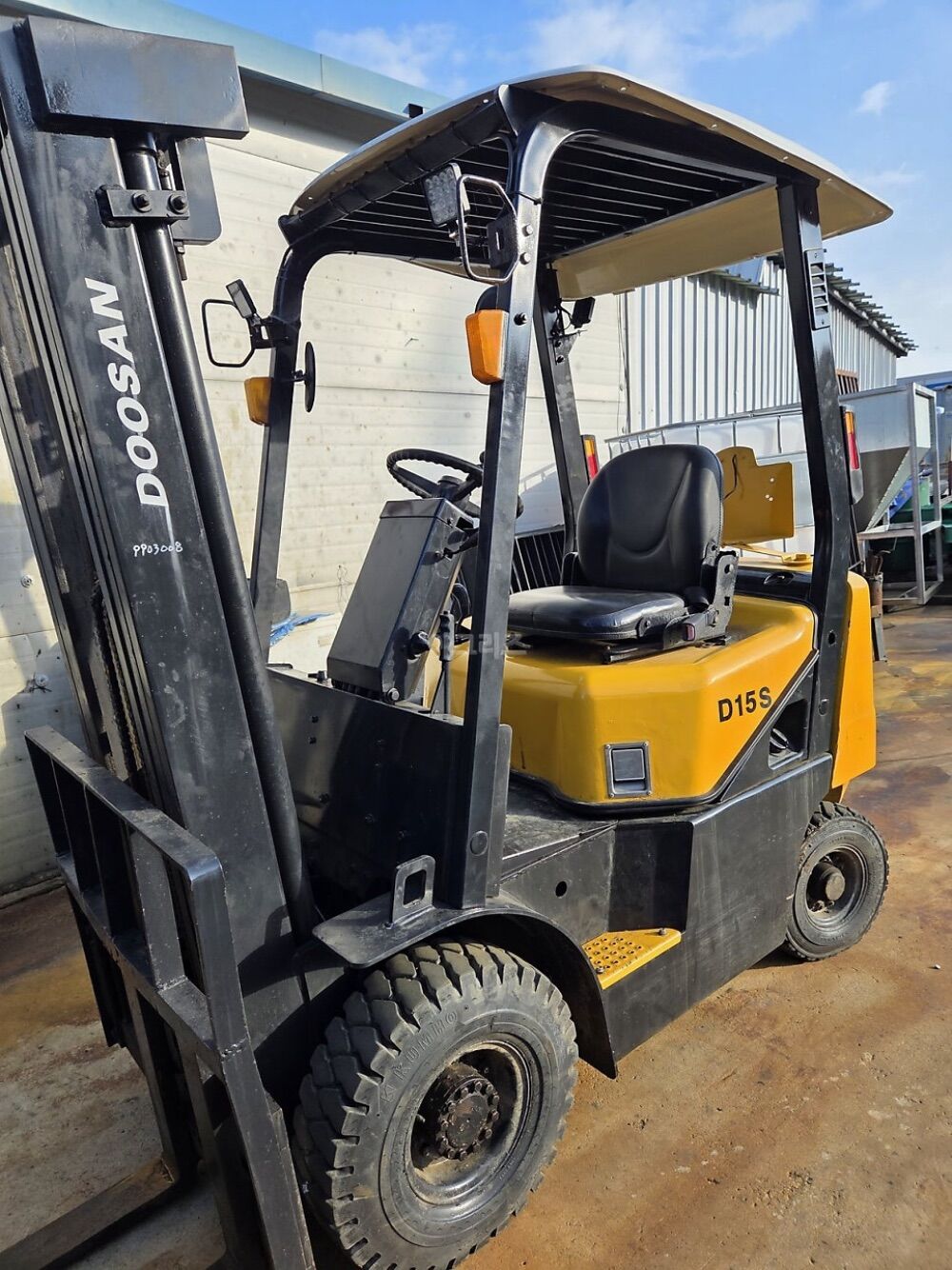 Doosan Forklift D15S 무넘버 (1.5톤)