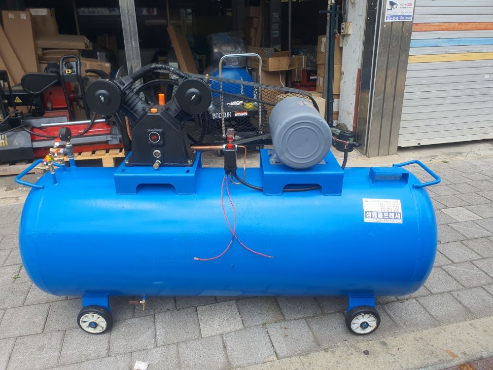  중고 5마력 콤프레샤 콤프5HP-단상3HP-500 