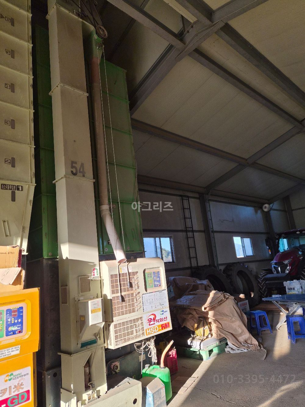  곡물건조기 곡물건조기  뒤우측면