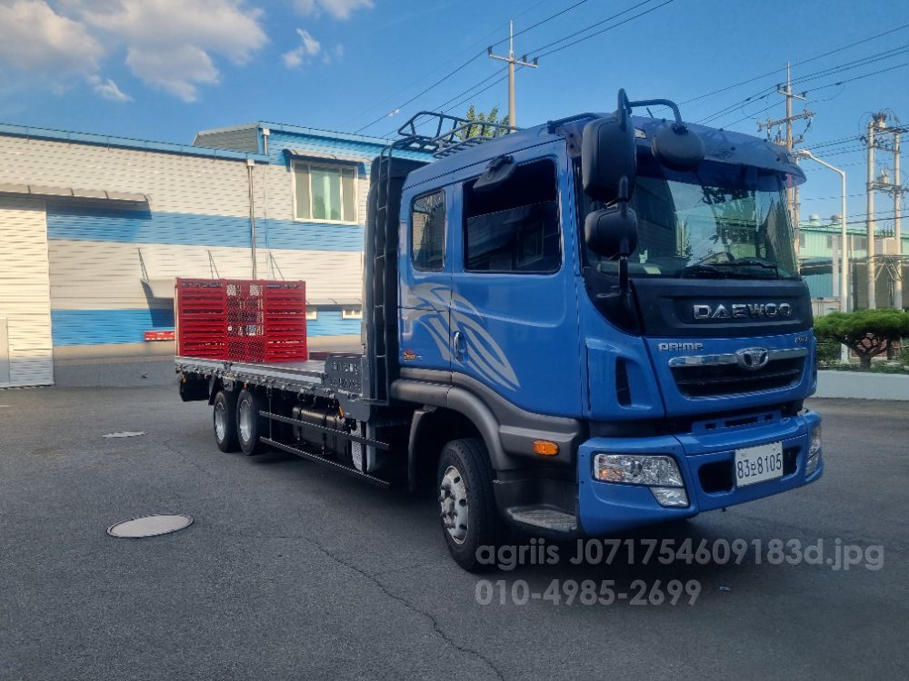  대우 프리마 4.5톤 7m50 자동사다리 대우 프리마 4.5톤 7m50 자동사다리  뒤우측면