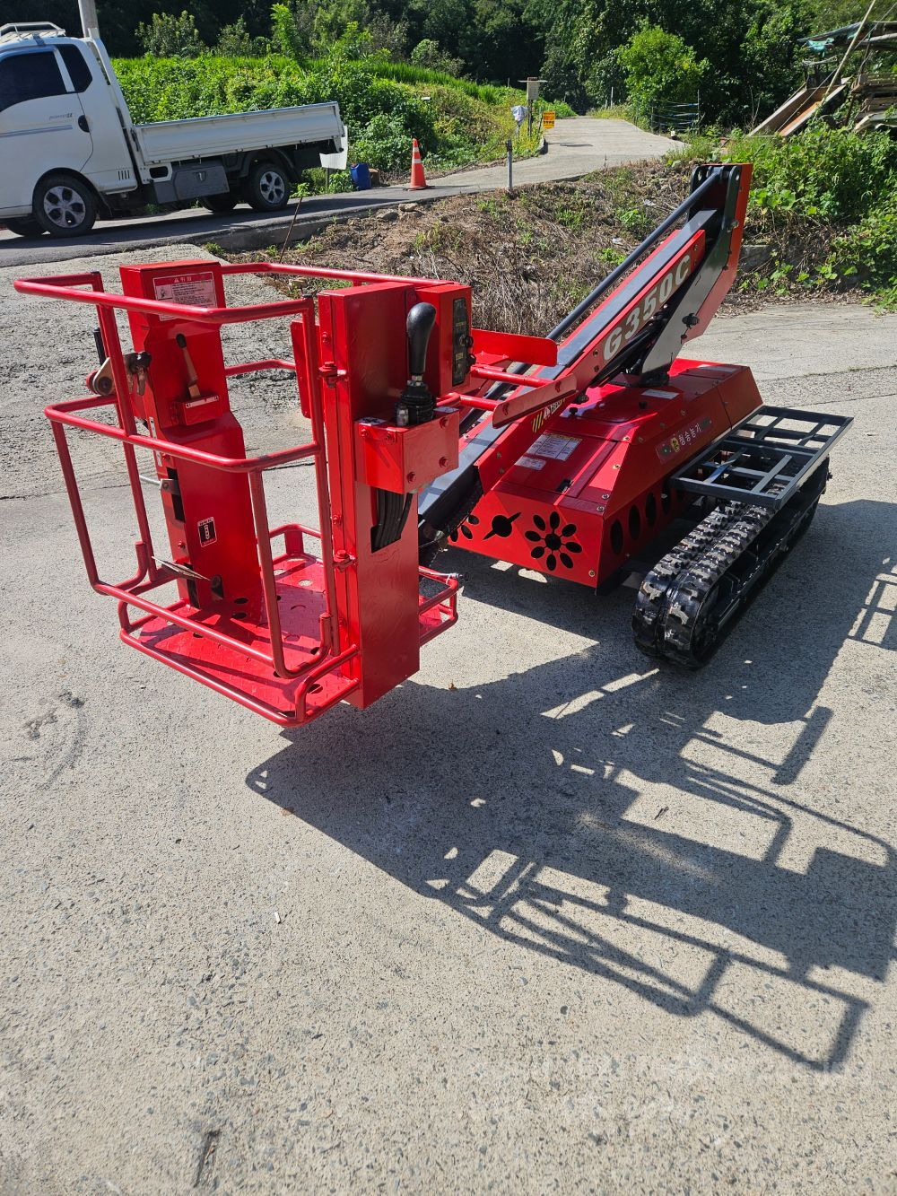 청송 고소작업차 G350C