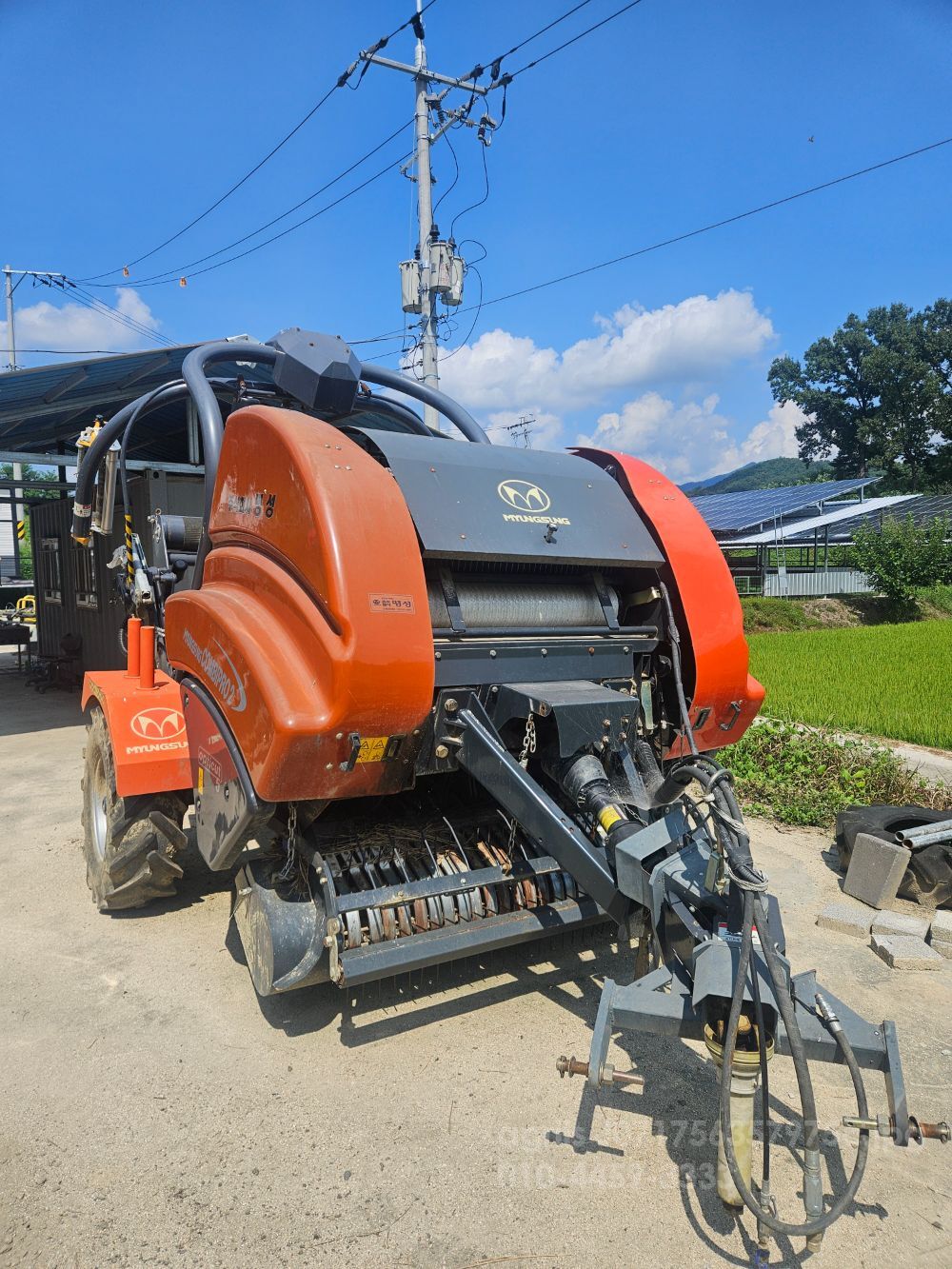  Round Baler 원형베일러 