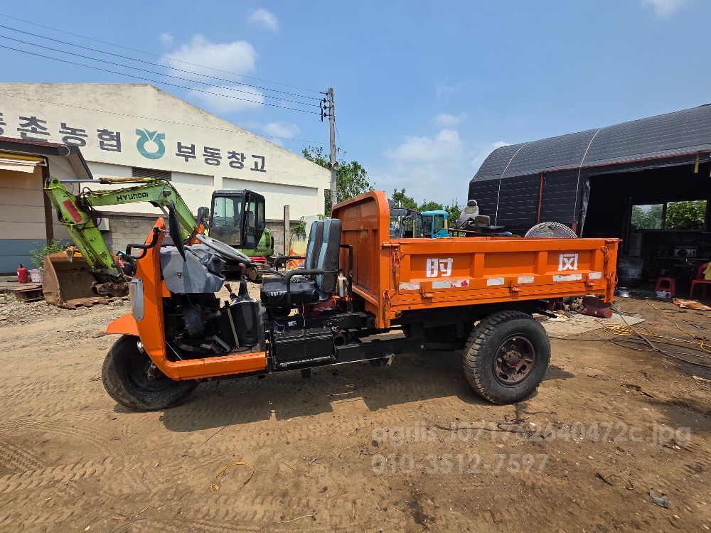 삼륜차 누유없고덤프힘좋아요 경운기 삼륜차 (1마력)