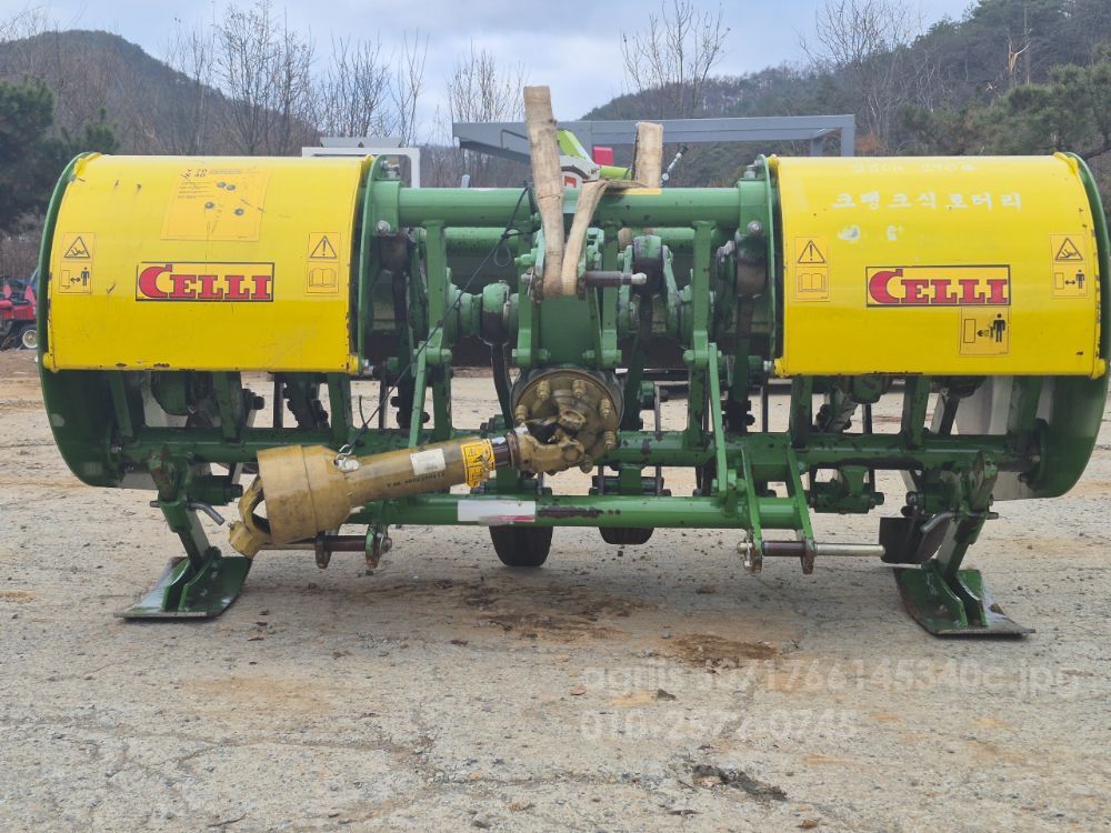한국첼리주식회사 트랙터용 로터베이터, 크랭크식 로타리, 175cm 첼리 Y175