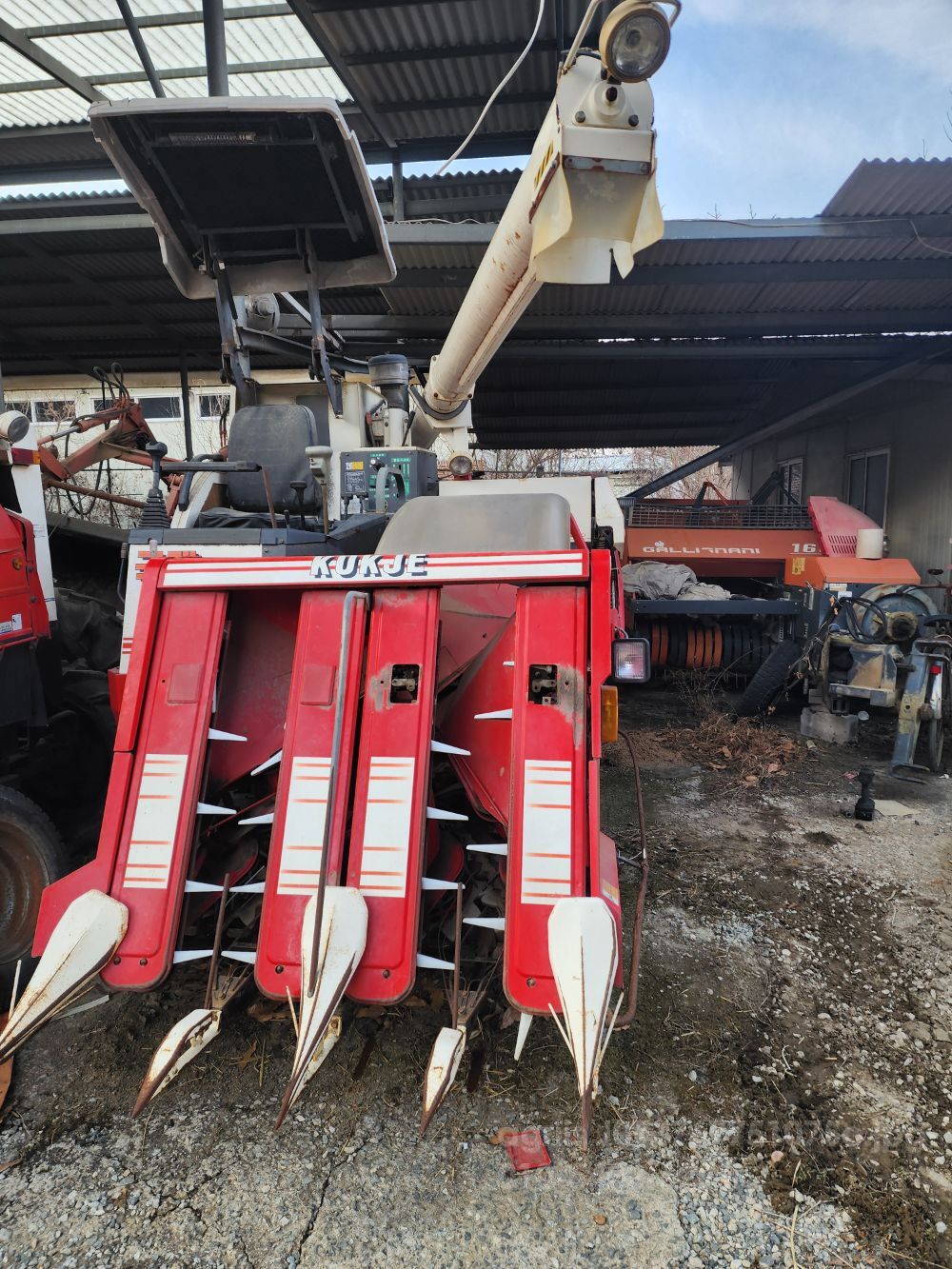 국제 콤바인 KC575G (4조식)