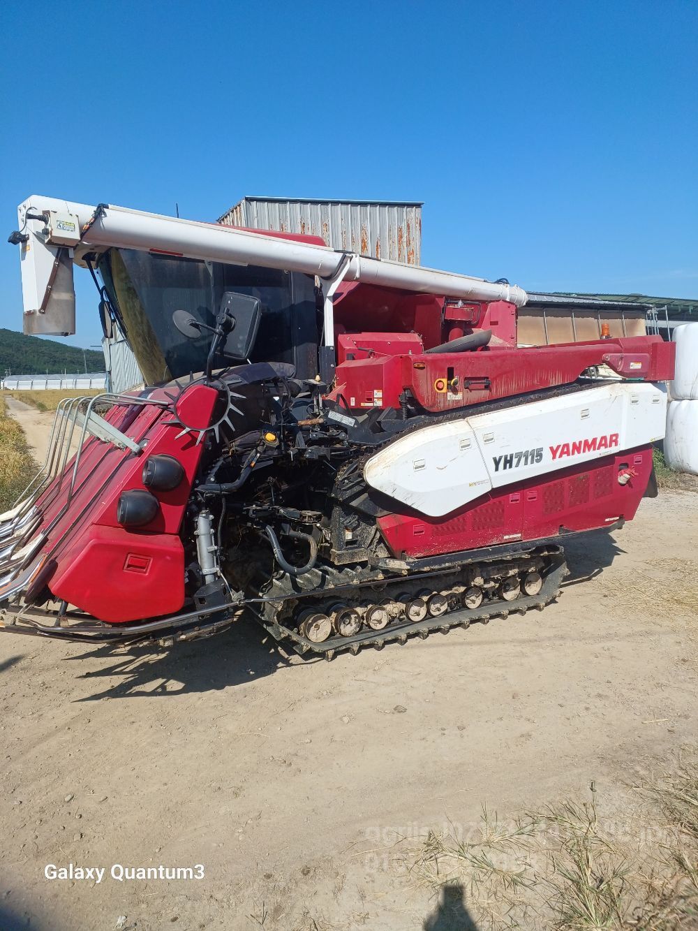 얀마 콤바인 YH7115 (7조식)