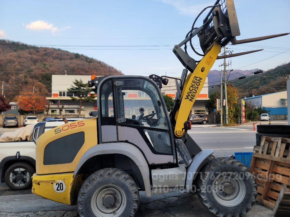바커노이슨 휠로더 로더 5055 휠