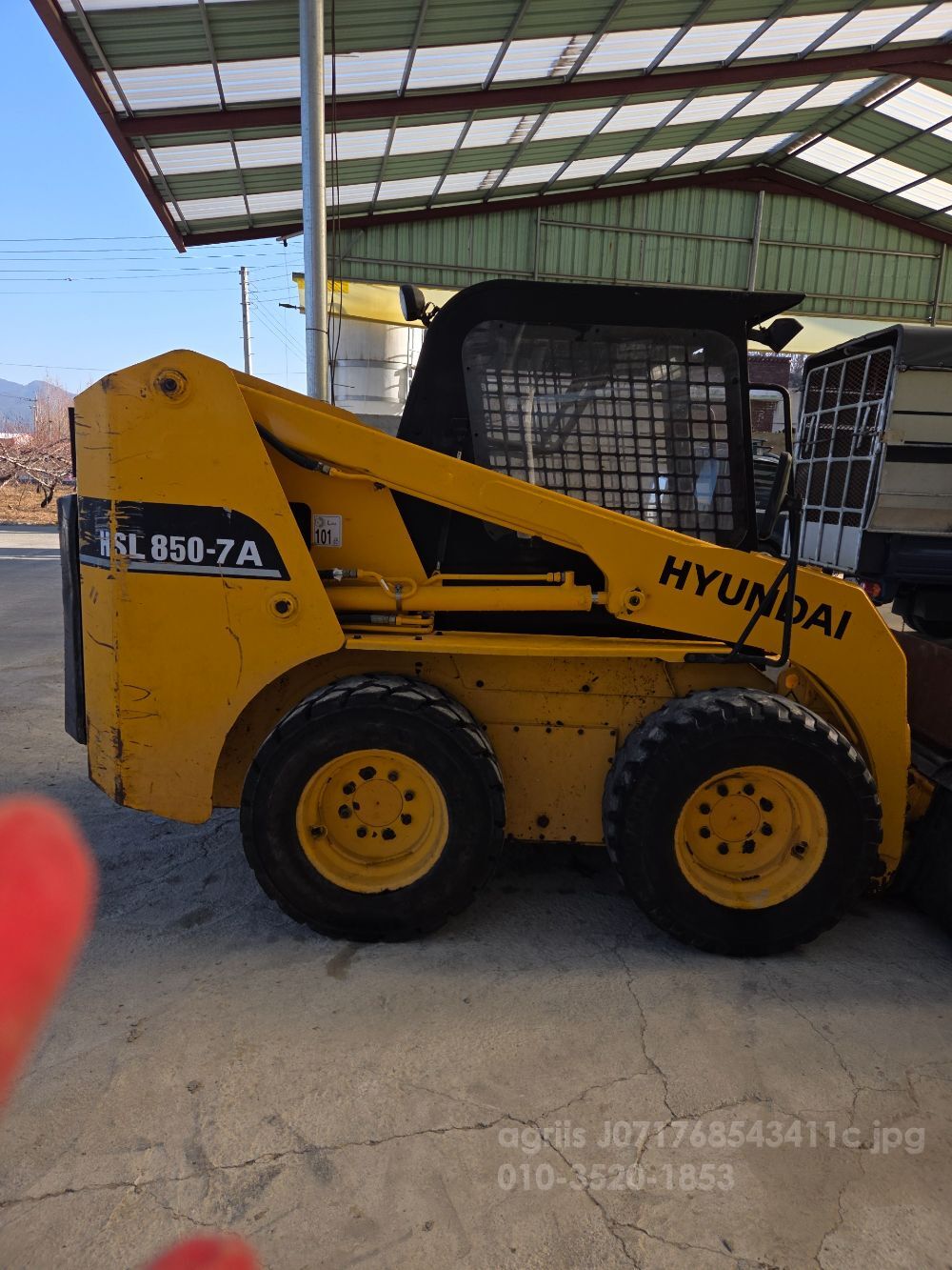  스키드로더 HLS850-7A