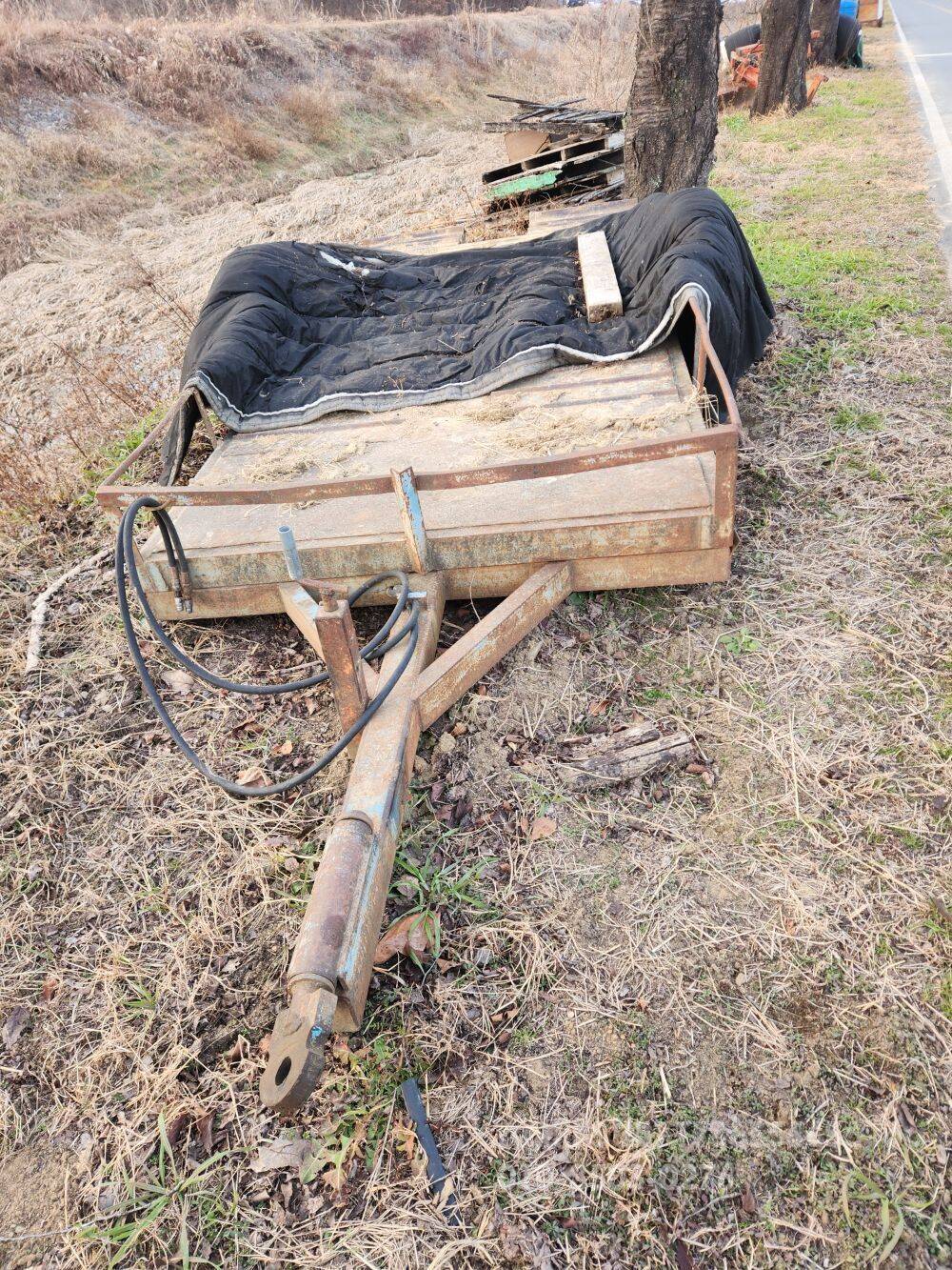  트레일러 4조 콤바인