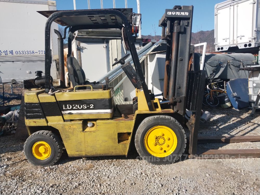 대우두산Ld20지게차입니다 지게차 대우두산 Ld20입니다 (2톤)