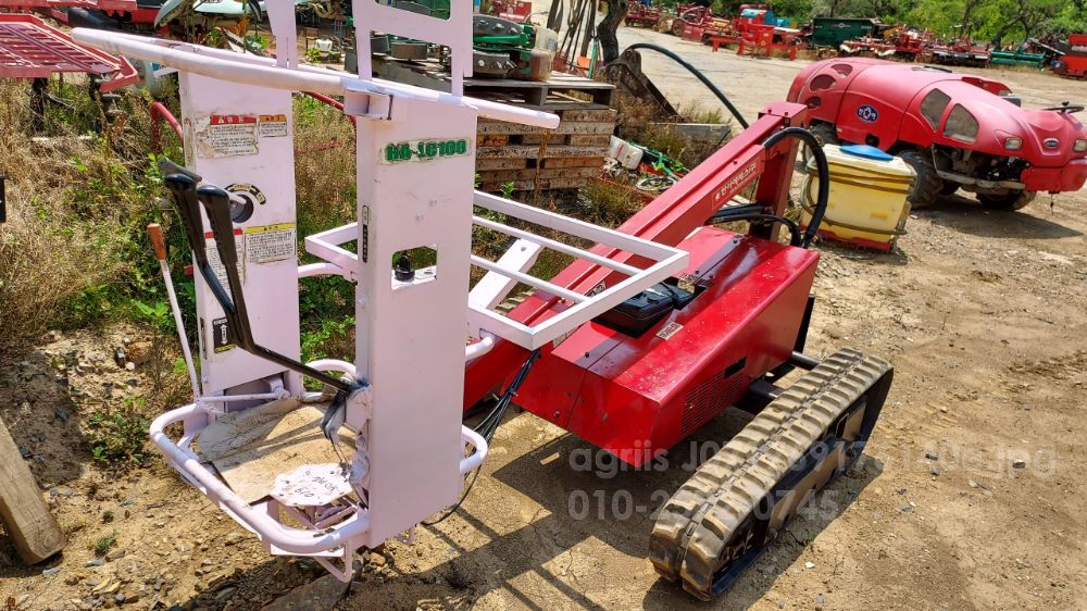 한아 농업용고소작업차, 고소작업대 일제 엔진형 고소작업대, 고소작업차